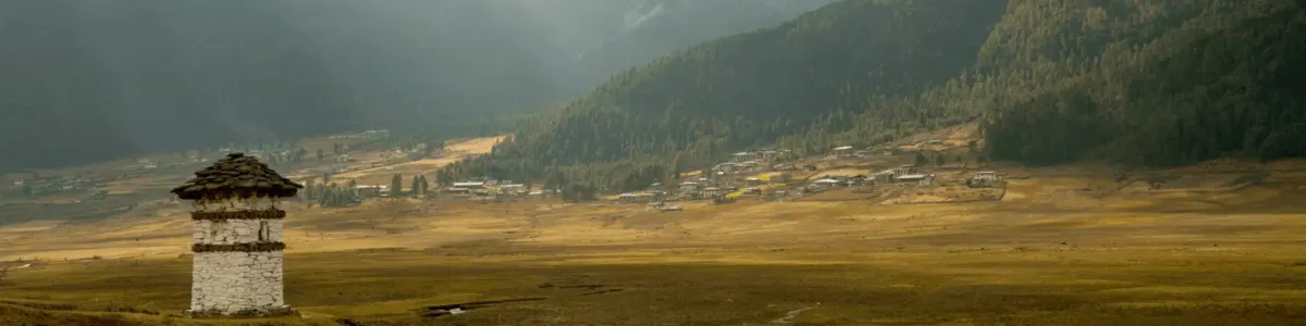 Phobjikha Valley (Gangtey Valley) Valleys in Bhutan